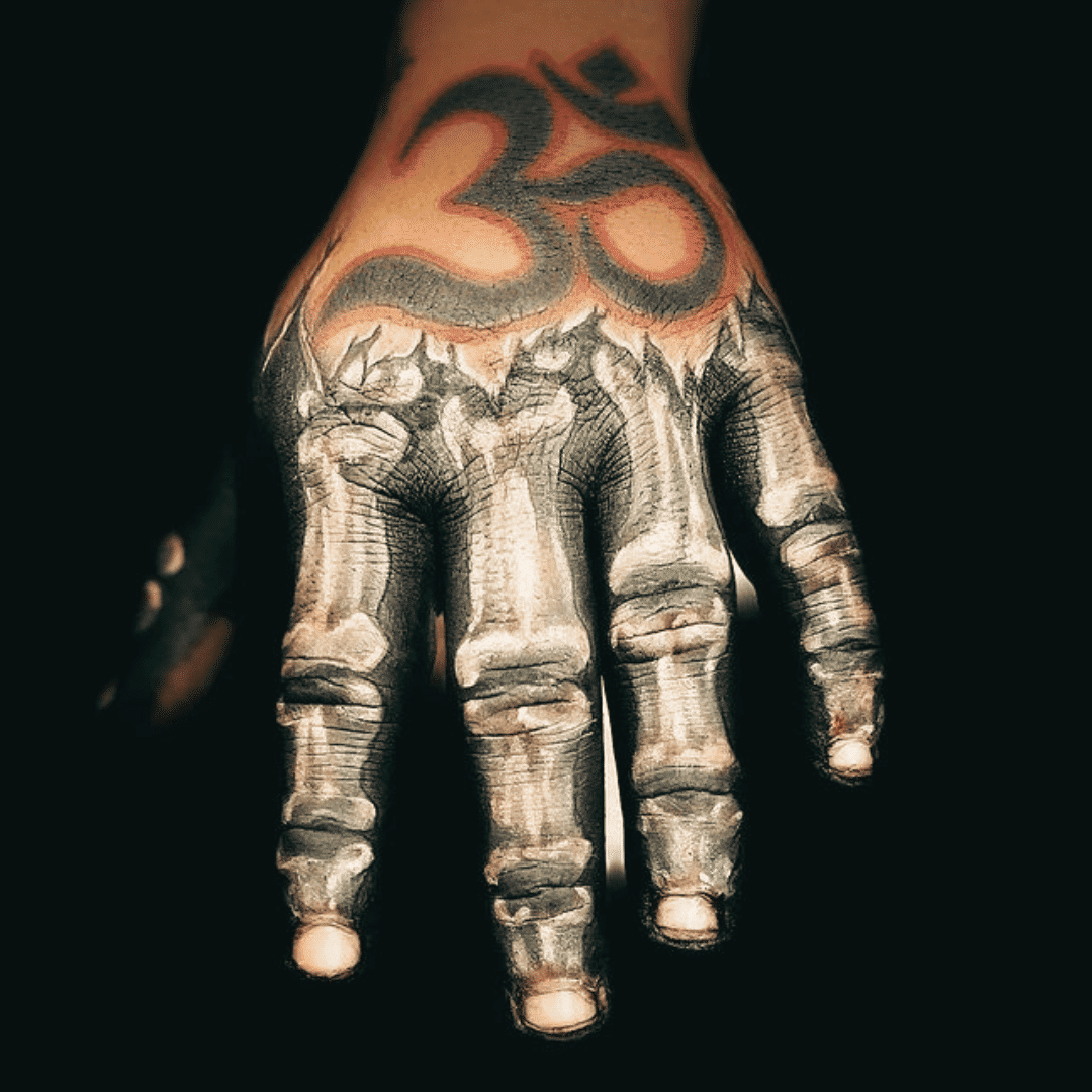 Buy OM Temporary Tattoo 6 Spiritual Symbol Finger Tattoos Online in India   Etsy