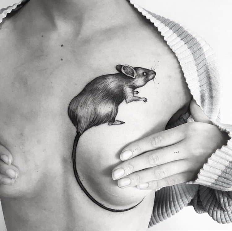 Share more than 74 japanese rat tattoo latest  incdgdbentre