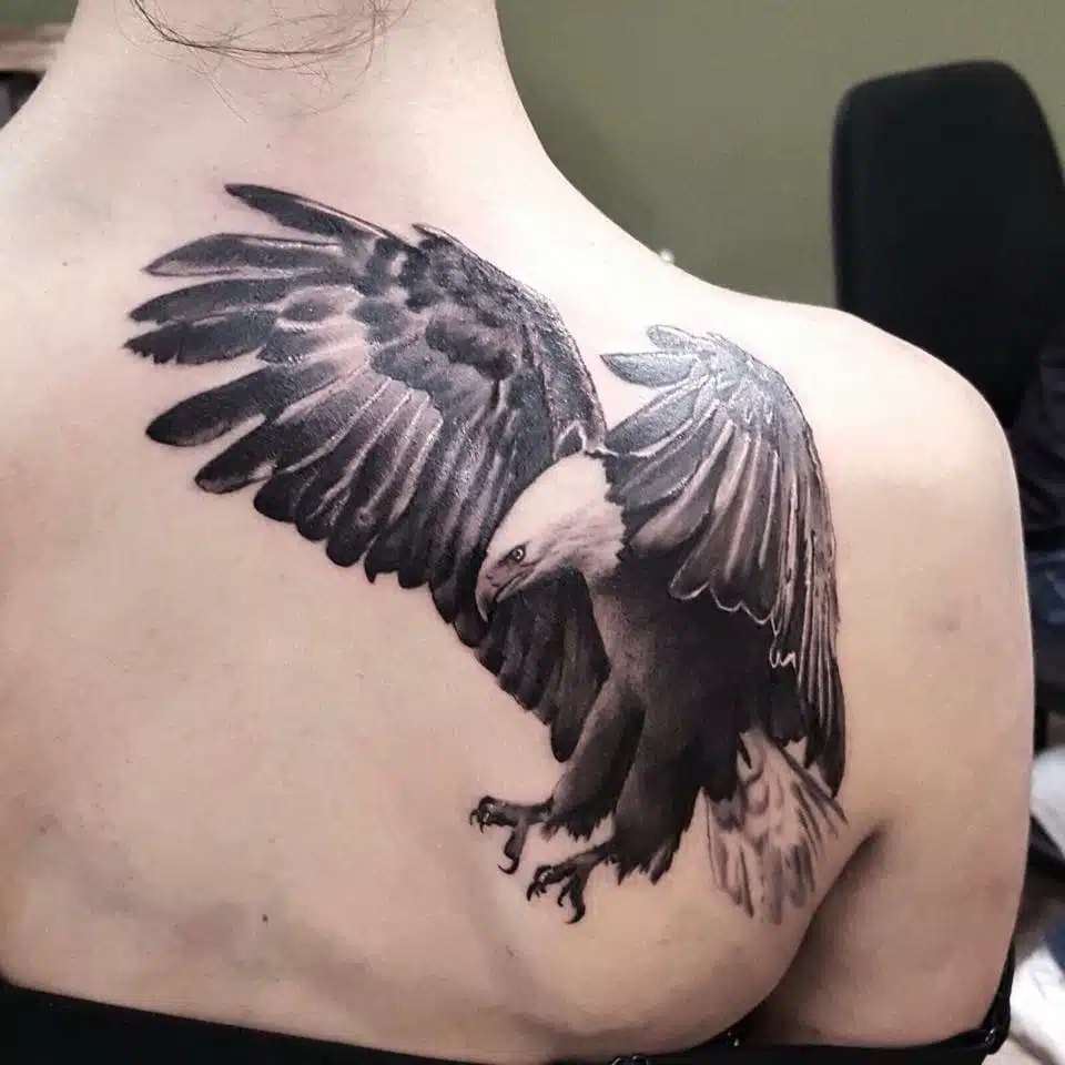 90 Bald Eagle Tattoo Designs For Men - American Eagle Tattoos