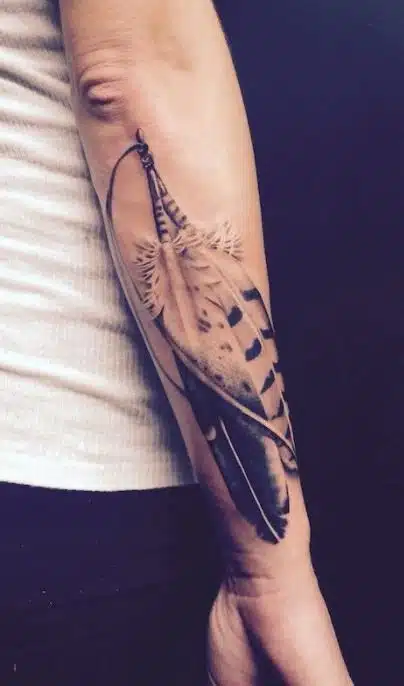 Eagle Feather Tattoos