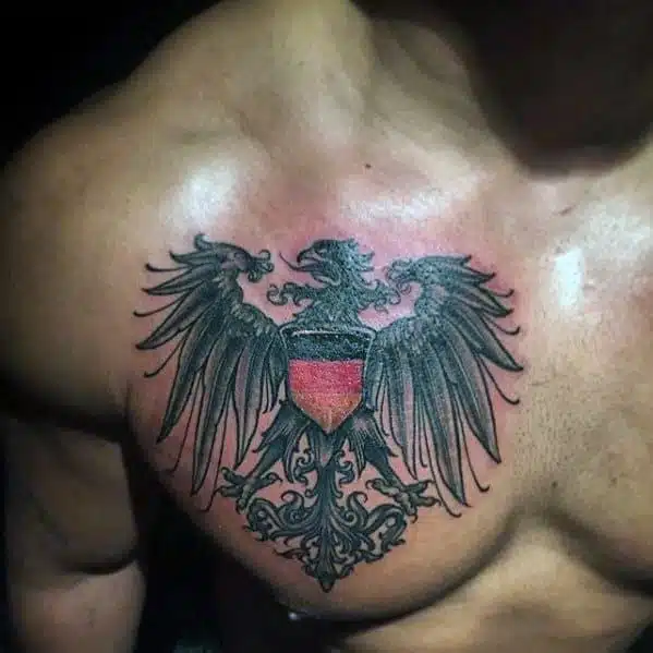 German Federal Eagle Tattoo