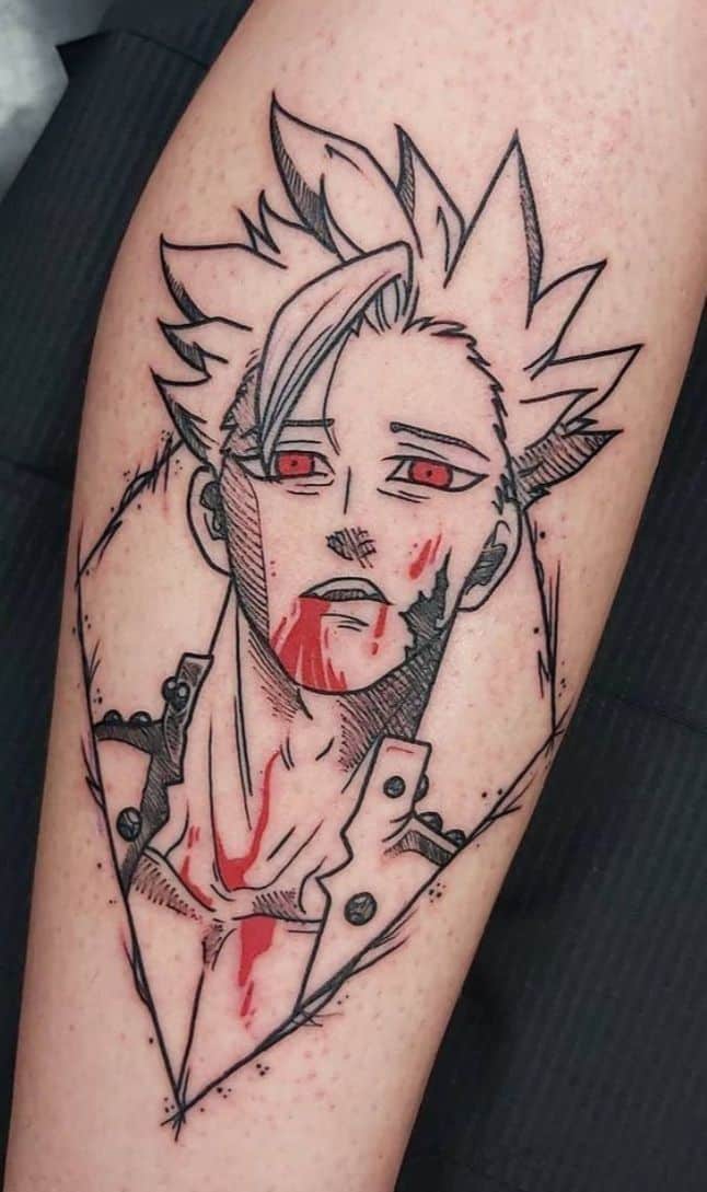 Seven deadly sins anime tattoo