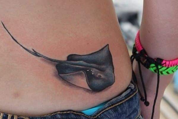 Stingray tattoo