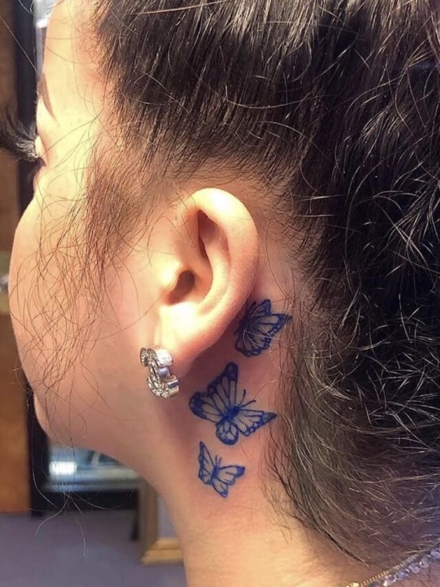 Butterflies handtats redink  Butterfly hand tattoo Red ink tattoos  Hand tattoos