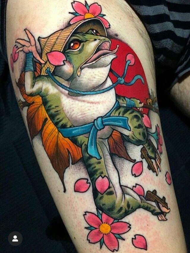 Japanese Frog Tattoo Ideas  Meanings
