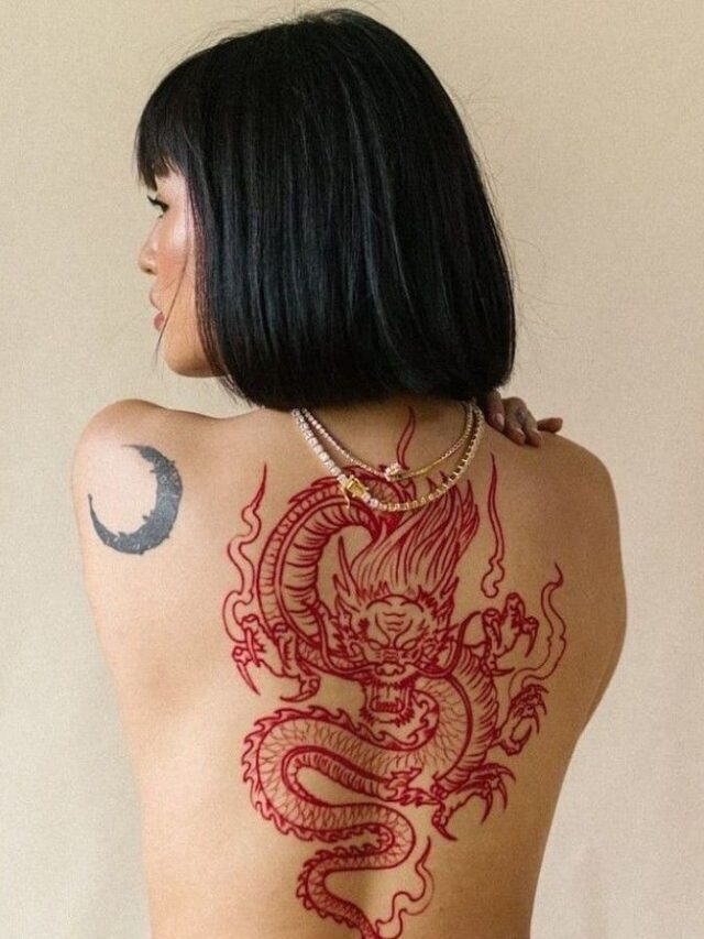 Red Dragon Tattoo Ideas Meanings