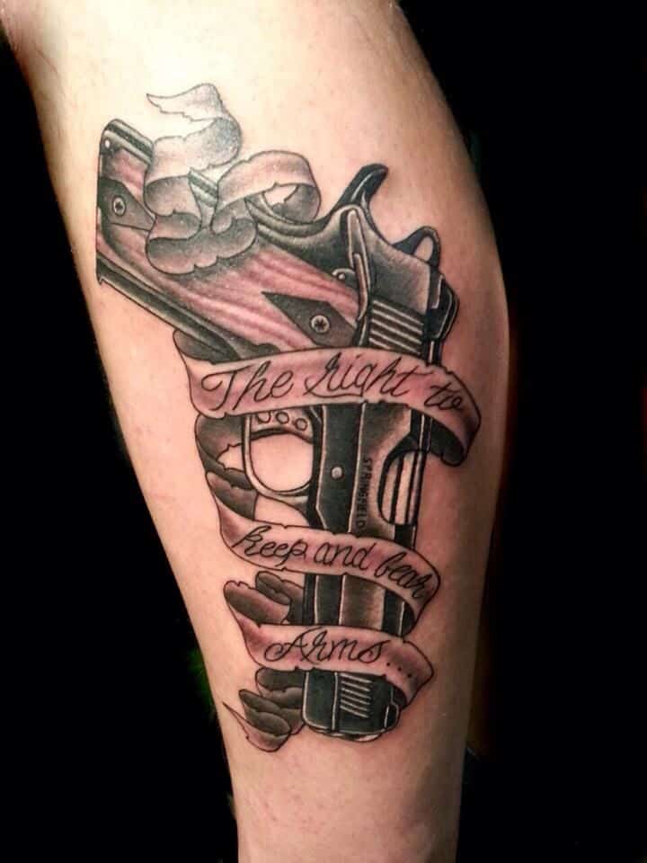 right to bear arms tattoo