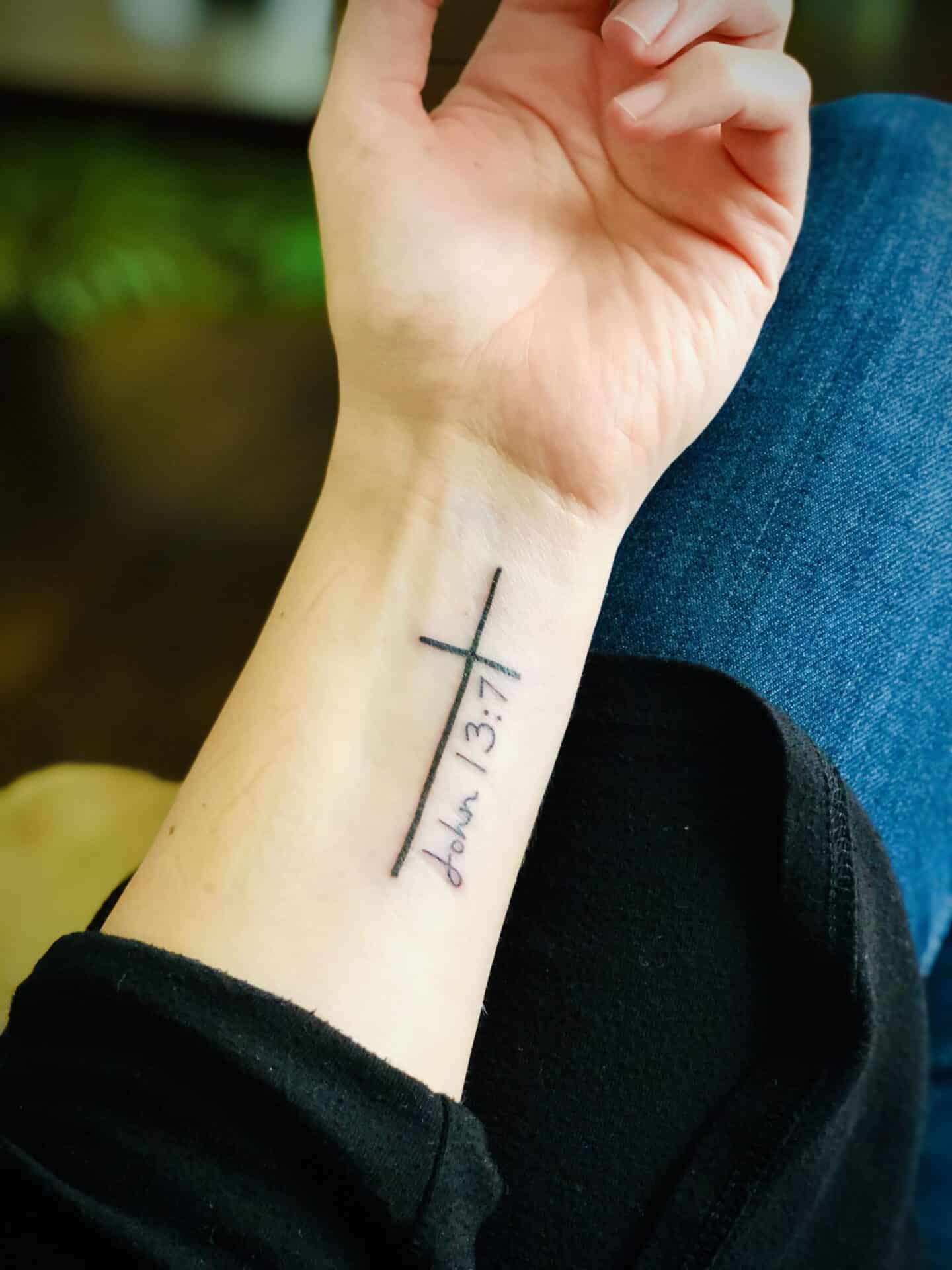 Cross Tattoo for Women