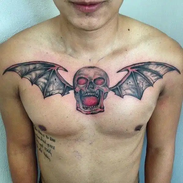 Deathbat tattoo