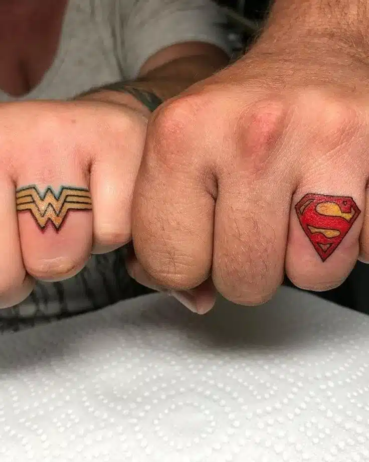 Finger tattoo ideas for couples