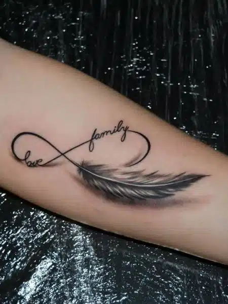 40 Excellent Feather Tattoos On Shoulder - Tattoo Designs – TattoosBag.com