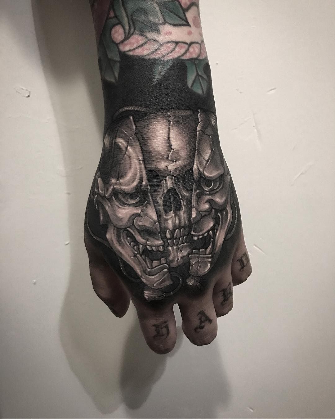 Skull Hand Tattoos for Men
