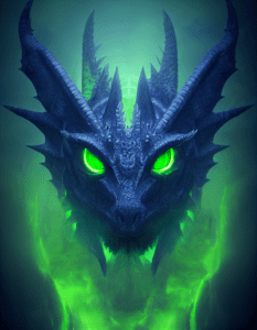 SmashGBR Ysera dragon form World of Warcraft symmetrical head v cbad ae bdc adfdfa