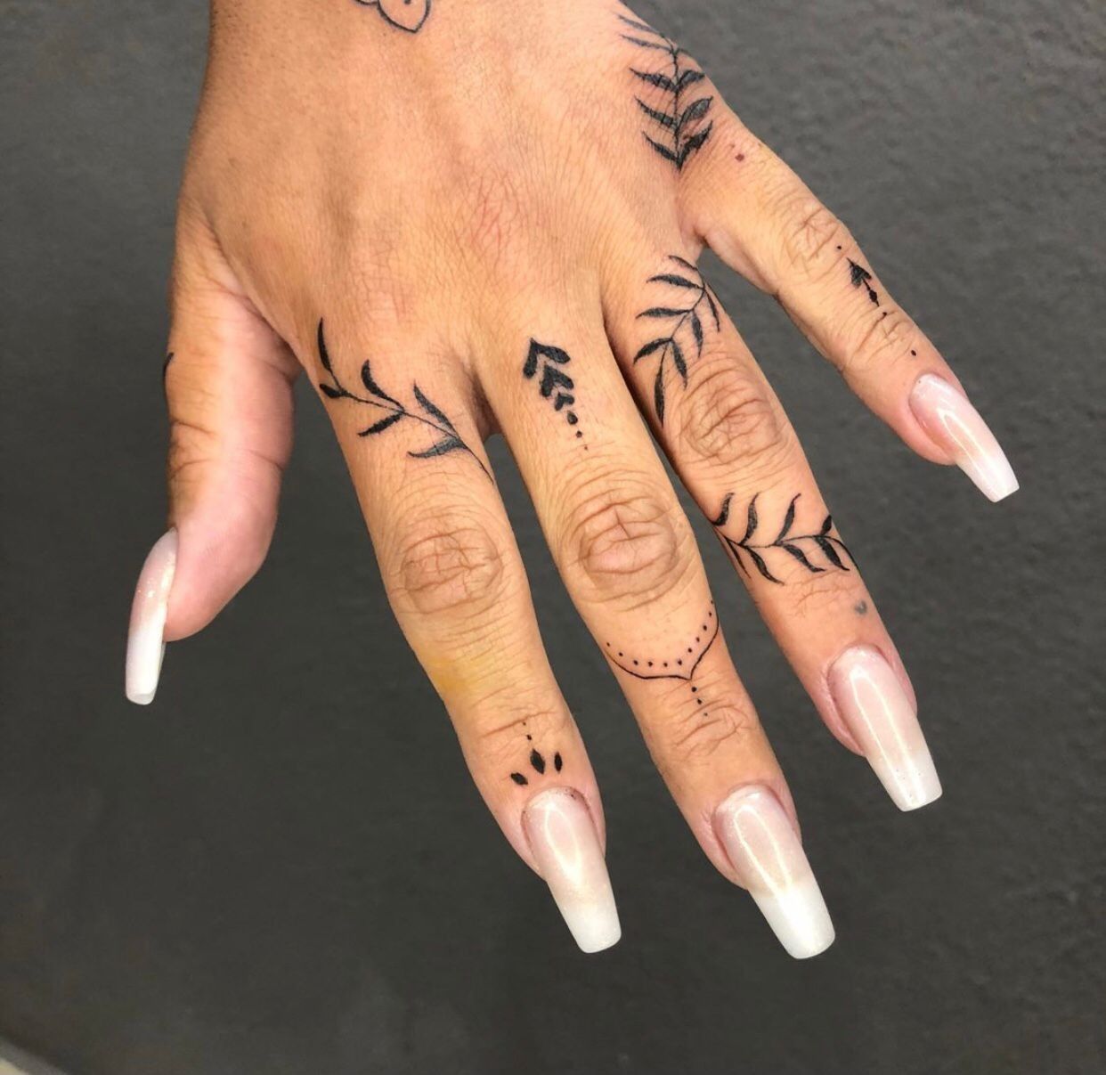 Tattoo ideas for womens fingers