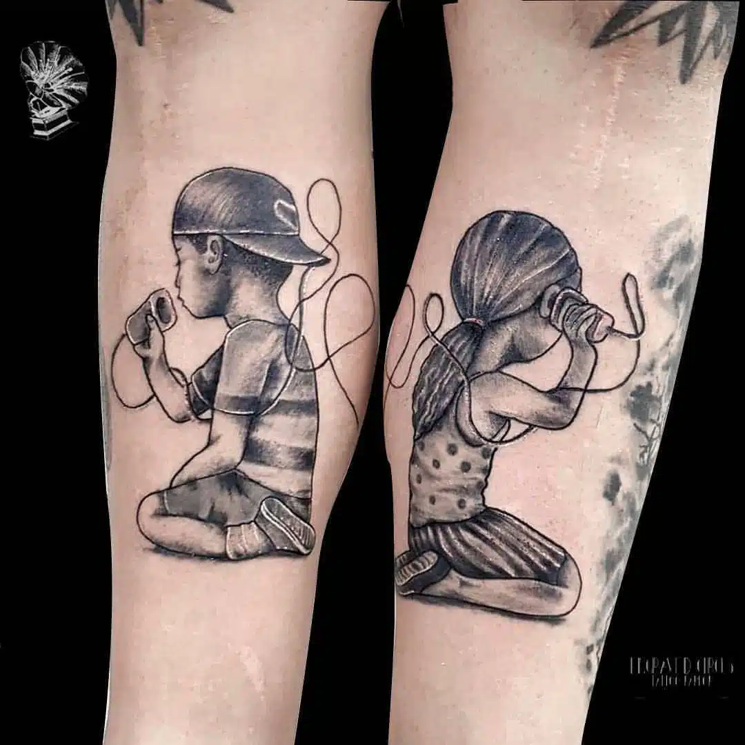 Unique couple tattoos