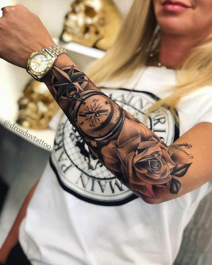 unique forearm tattoo ideas for womenTikTok Search