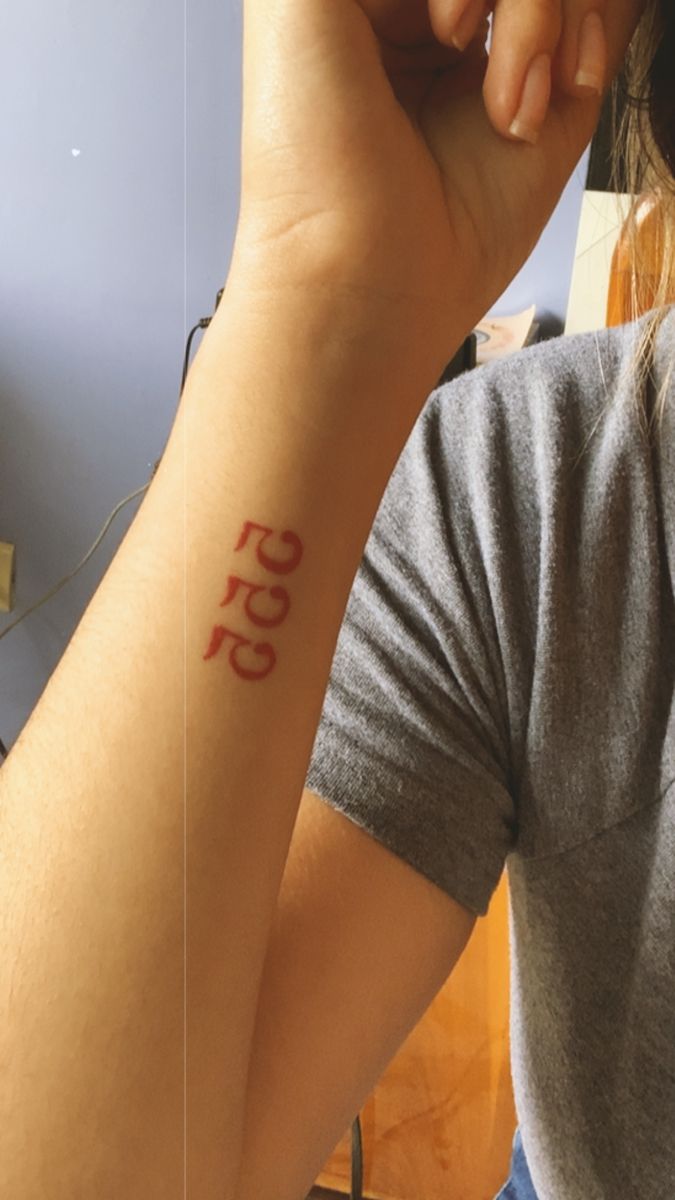Personal Growth & Change With 555 Angel Number Tattoos