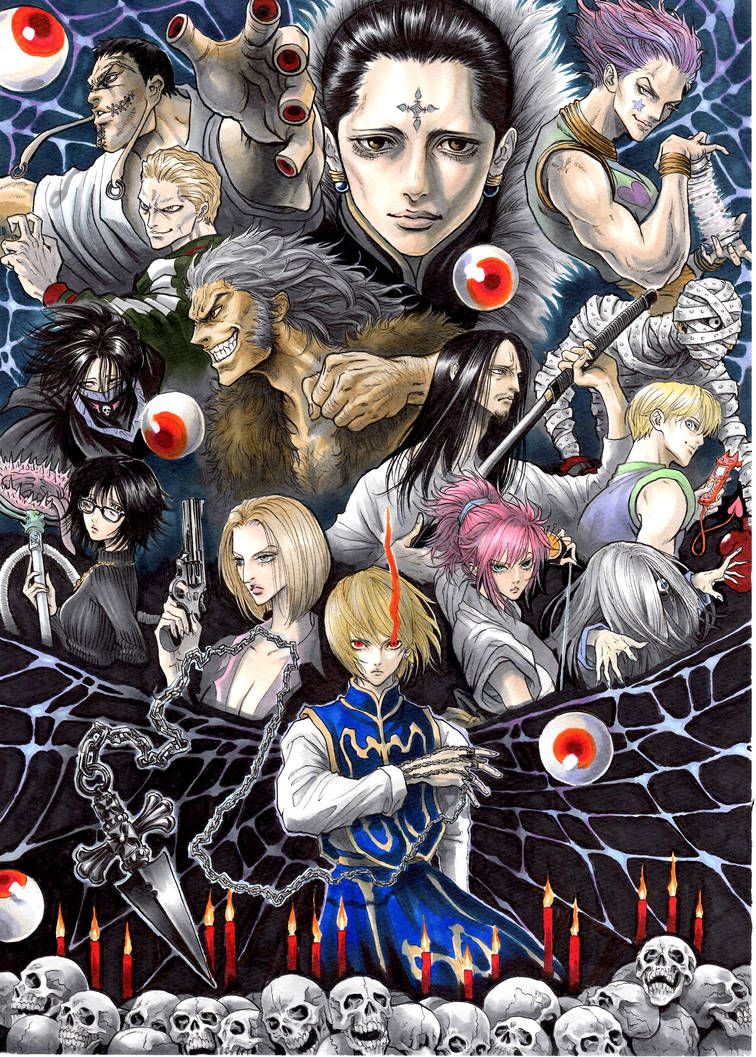 phantom troupe group picture