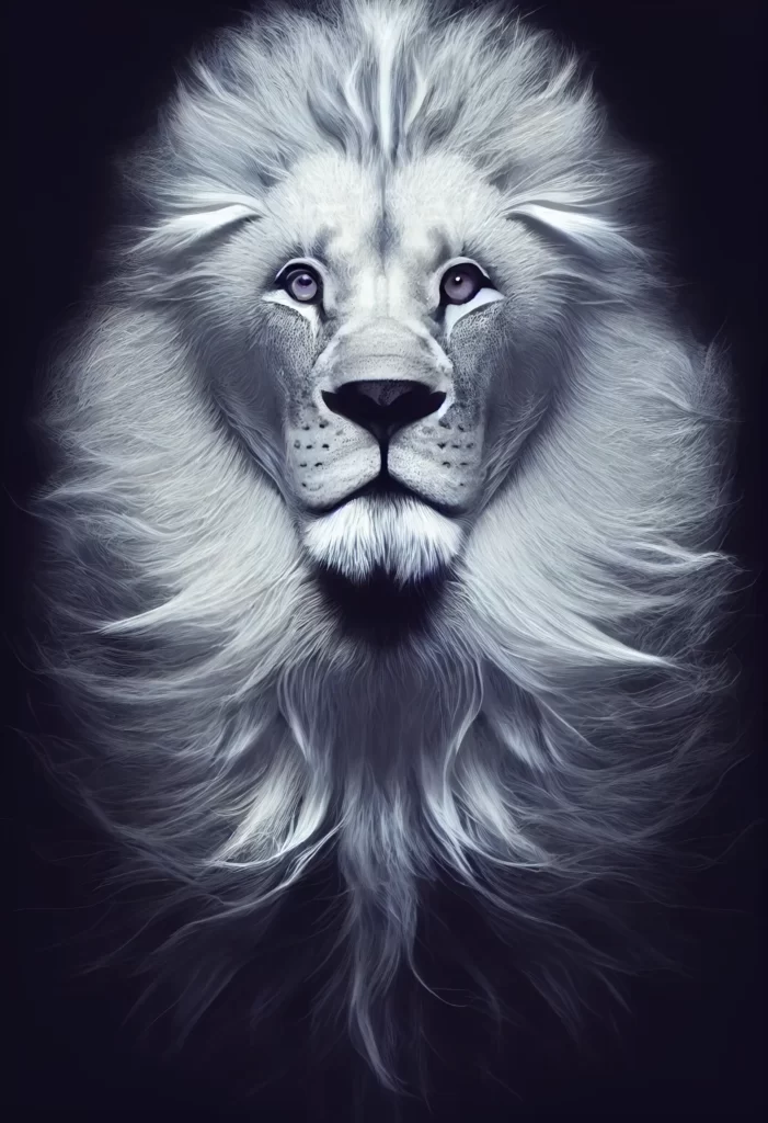 lion portrait 4