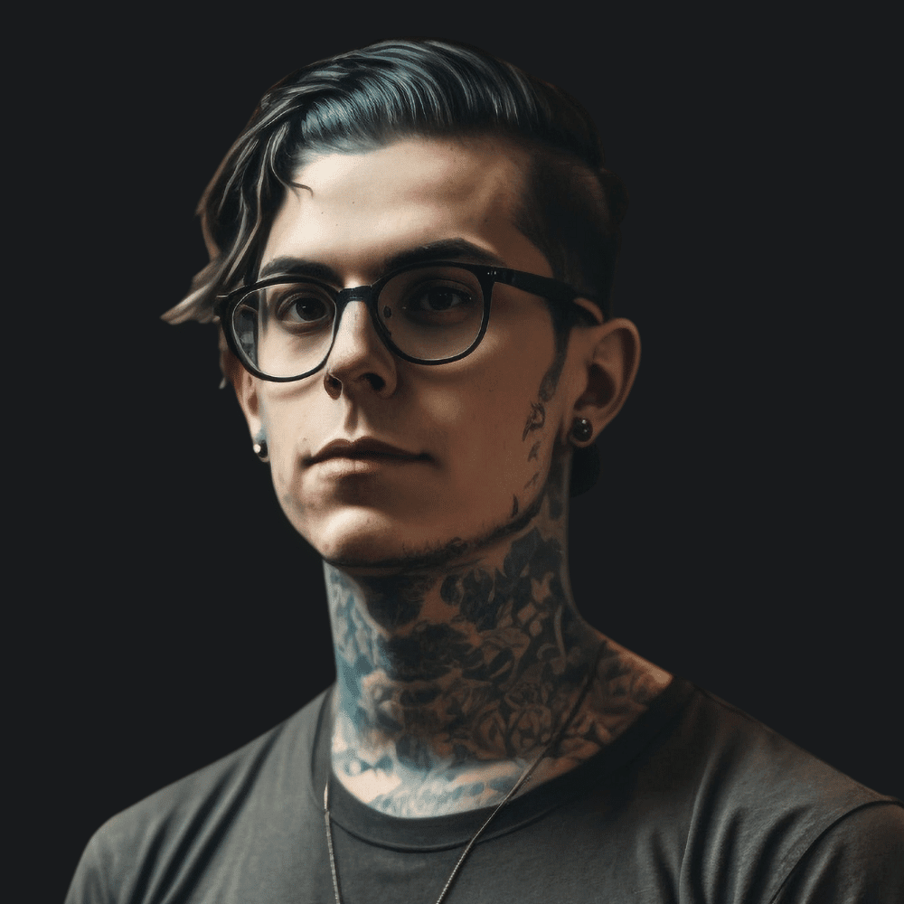 Kurt Wagner Headshot tattoo artist
