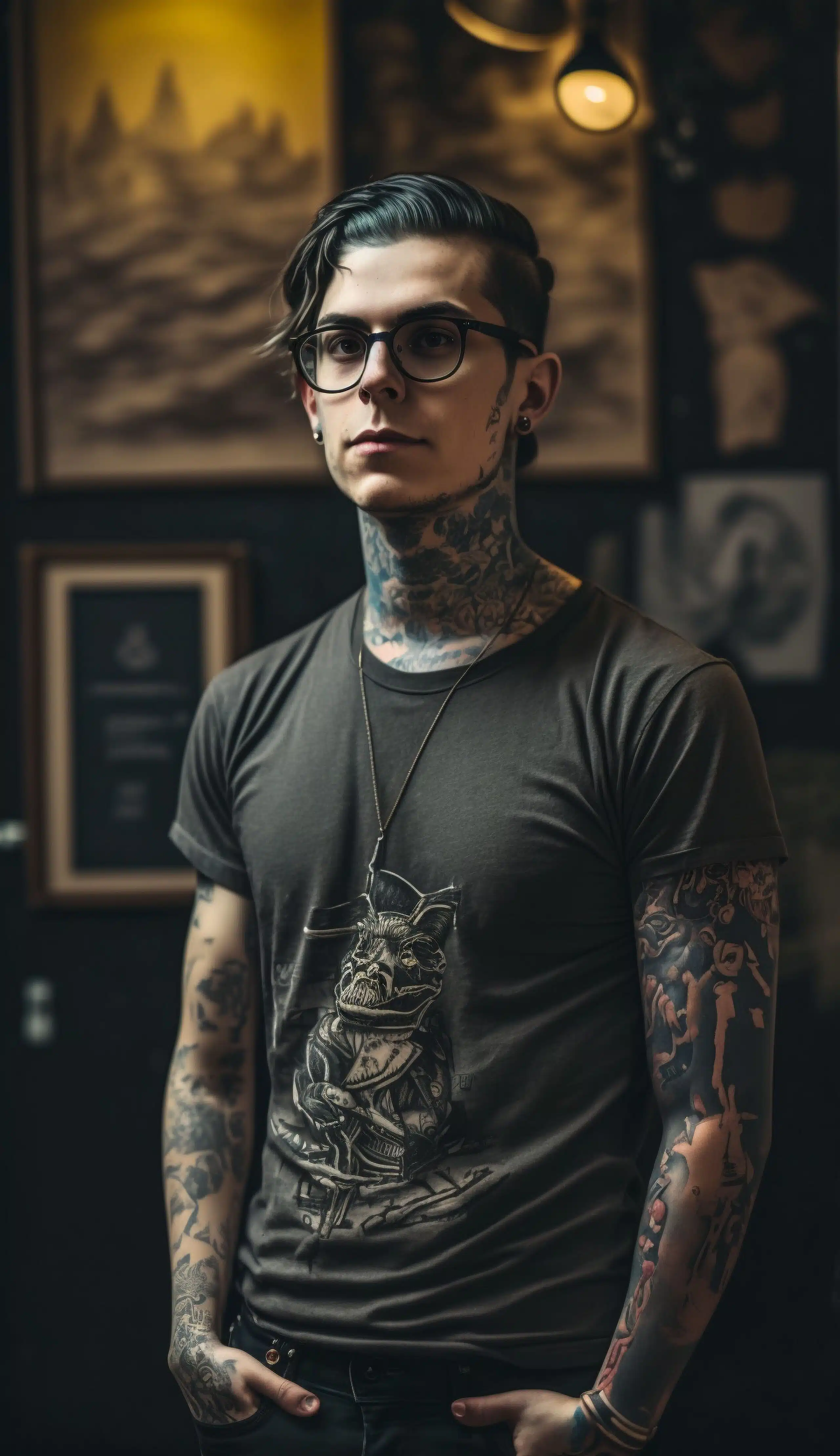 Kurt Wagner tattoo artist scaled