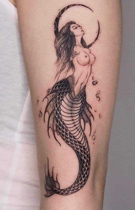 165+ Mesmerizing Mermaid Tattoos You'll Want To Get ASAP