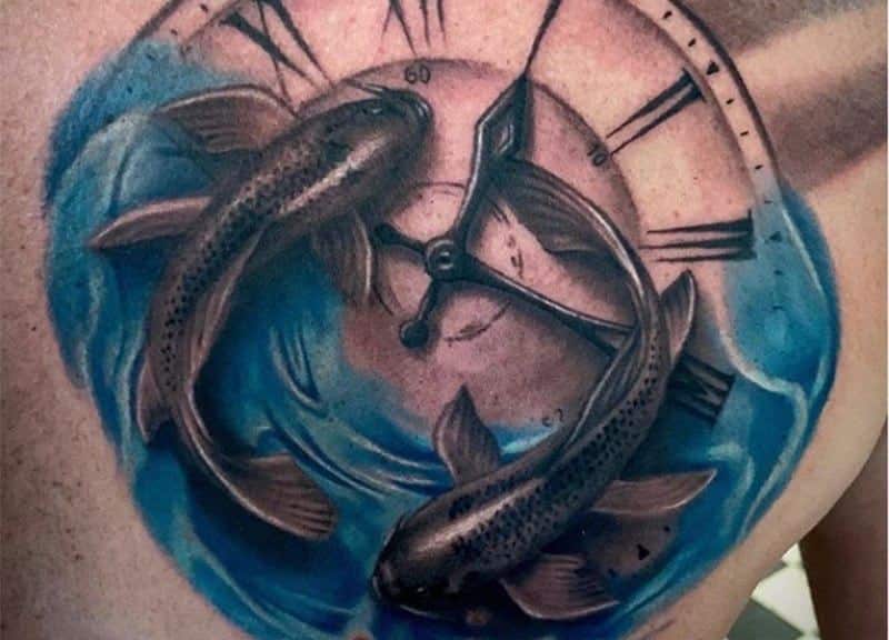 165+ Pisces Tattoos That Help You Represent Zodiac Signs