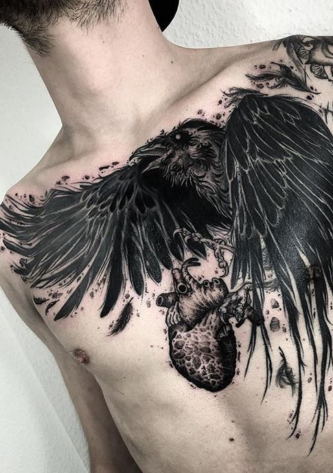 145+ Raven Tattoo Ideas That Embrace Your Dark Side