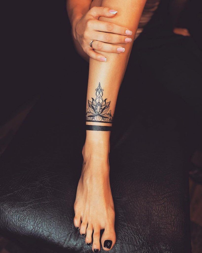 Ankle tattoo placement ideas for women 1