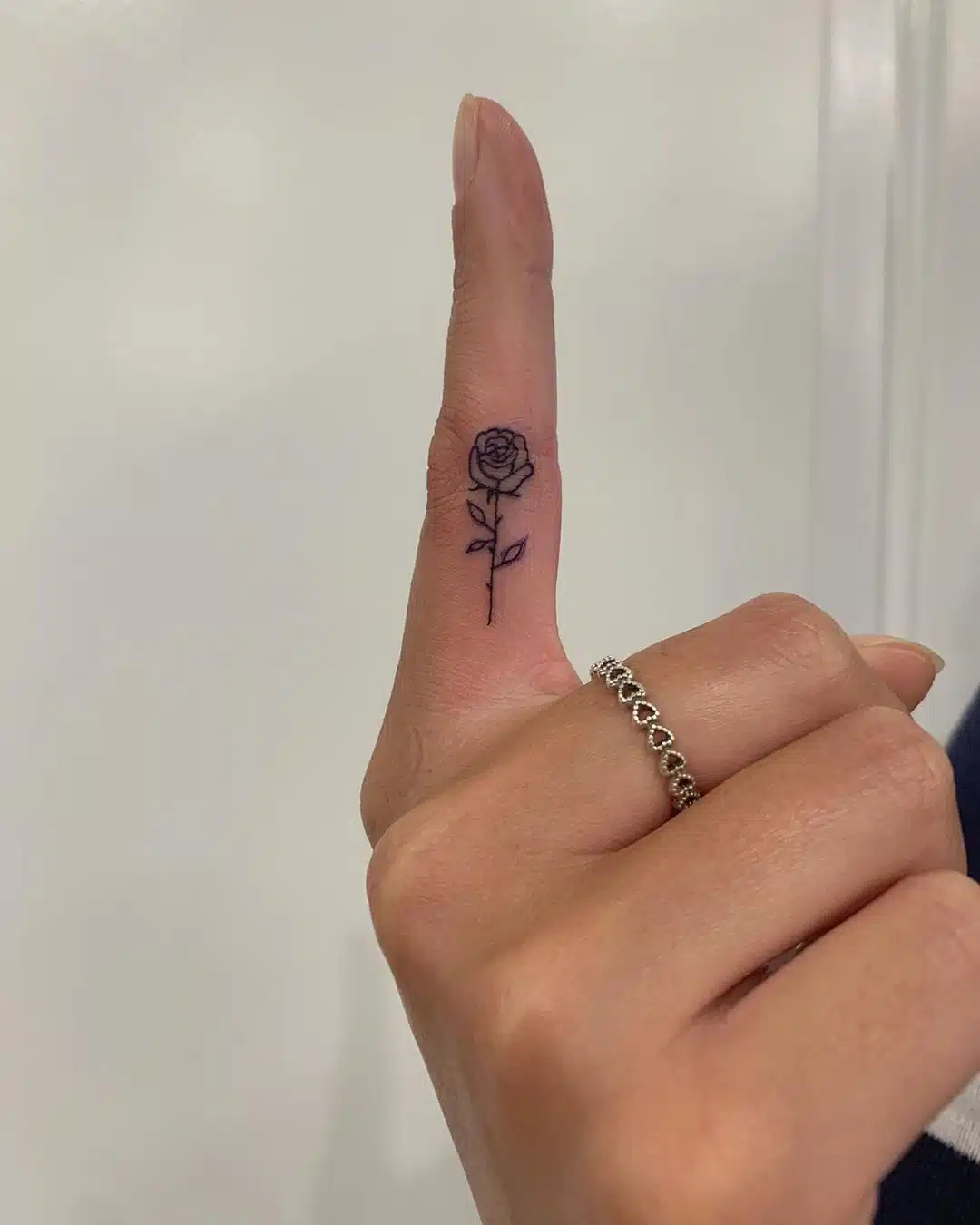Finger tattoo placement ideas for women