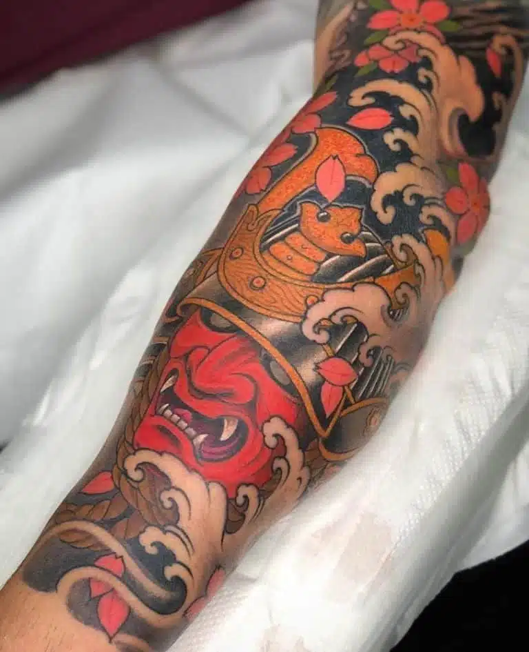 Japanese Forearm Tattoos for Men