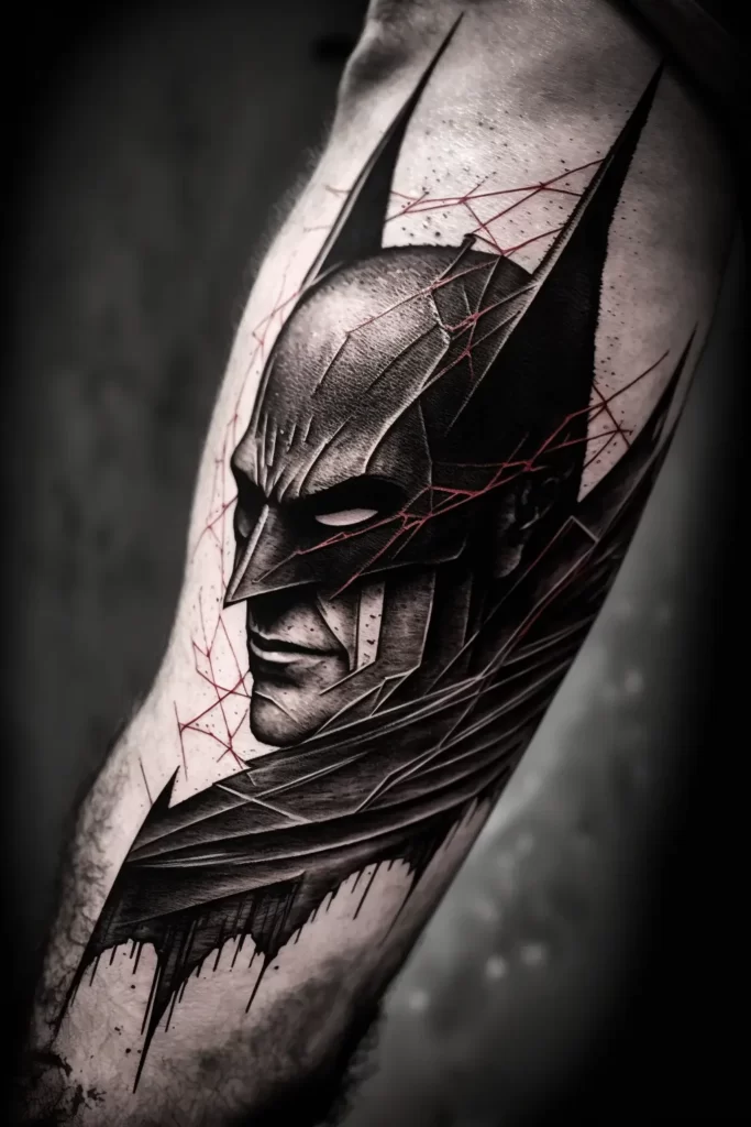 batman tattoo 1