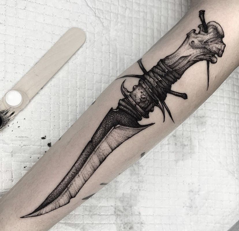 190+ Dagger Tattoo Ideas That Cut Deep Beneath Your Skin