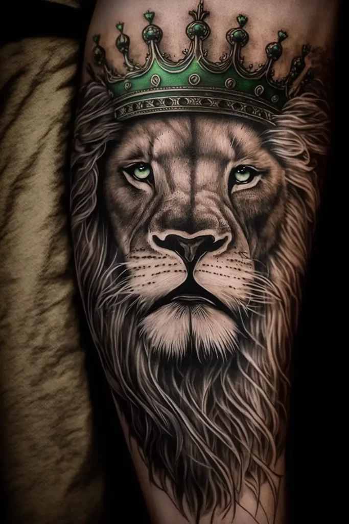 lion tattoo 1