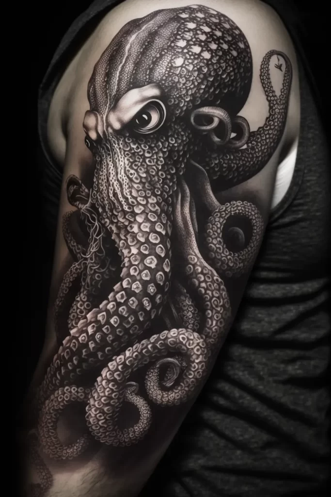 octopus tattoo 1