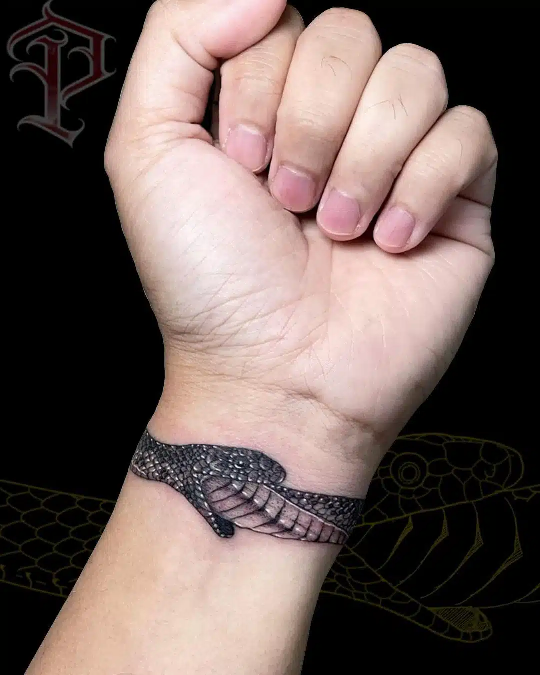 Wrist Ouroboros Tattoo