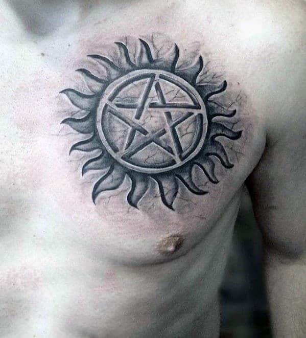 Dean Winchester from Supernatural tattoo done by James here at Lotus Tattoo  in Hemet. @jamesmullintattoos #hemet #hemettattoo… | Instagram