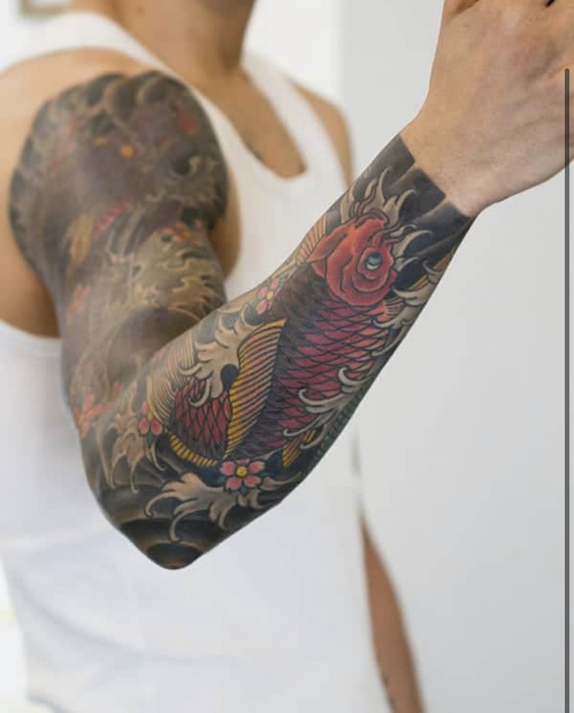 Japanese Irezumi Arm Tattoos For Men
