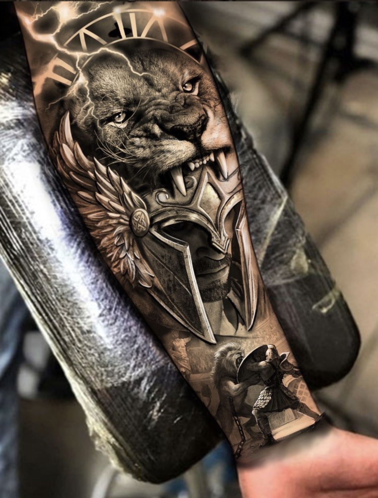 Realistic Sleeve Tattoos For Men