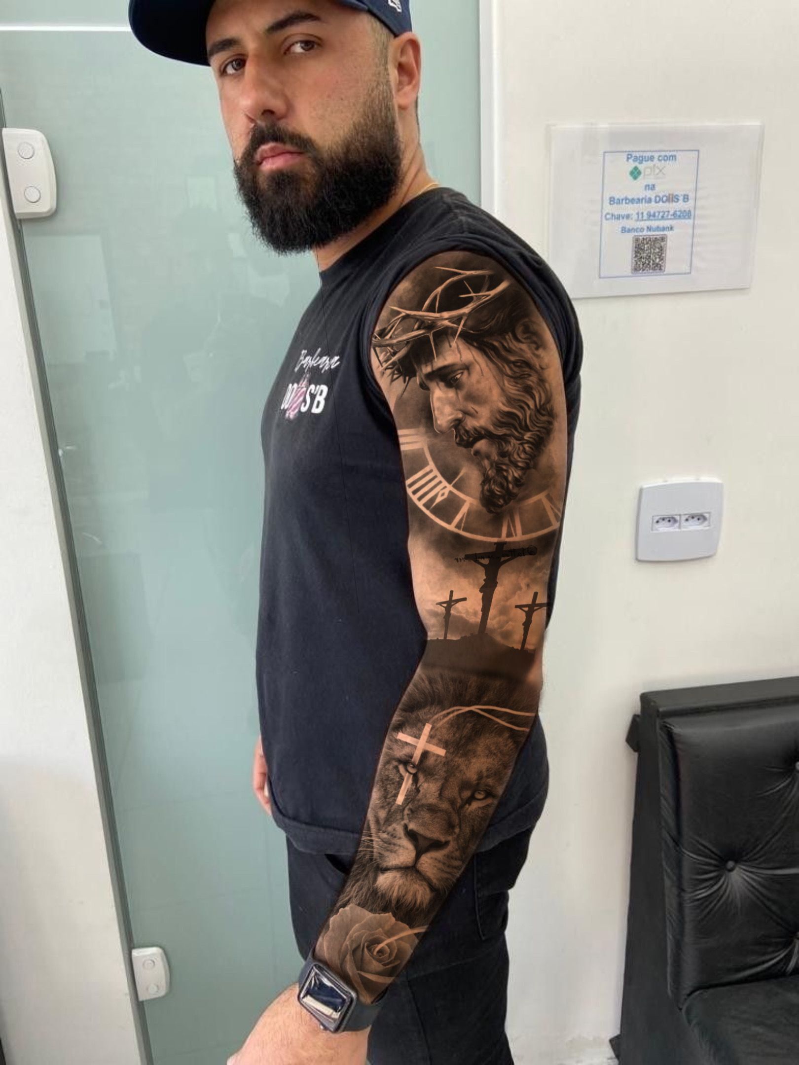 Religious Sleeve Tattoos For Men