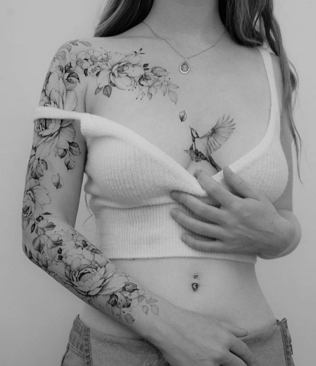 i wanted to do this sternum tattoo but i heard its painful and now im  just scared  what do you think  rTattooDesigns