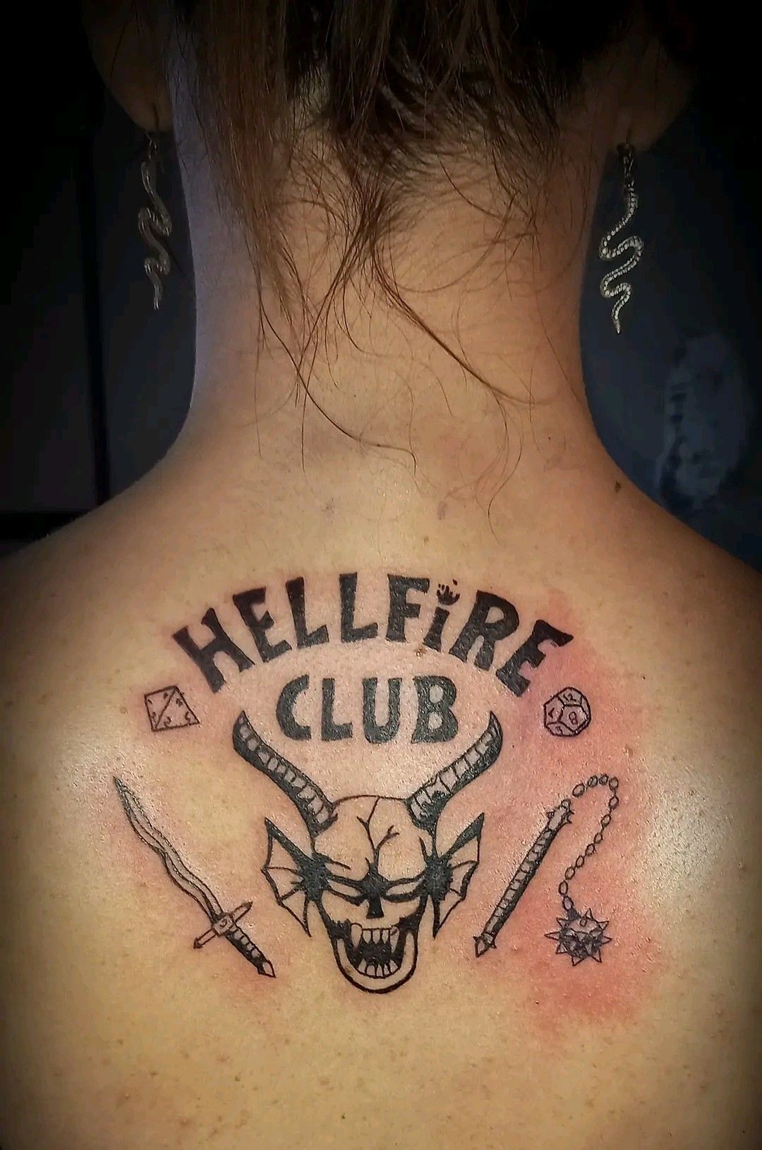 Hellfire Club Stranger Things Tattoo